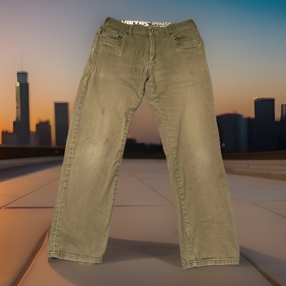 VIKTOS Operatus XP Tactical Pant Mens 32x32 Green Cotton Stretch Blend Lbl 34x34